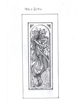 Door Name : Mermaid CD-12