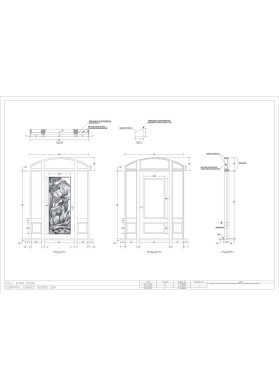 Door Name : Myra Elic Door <br/>1-2×3-6×1-2×8’0
