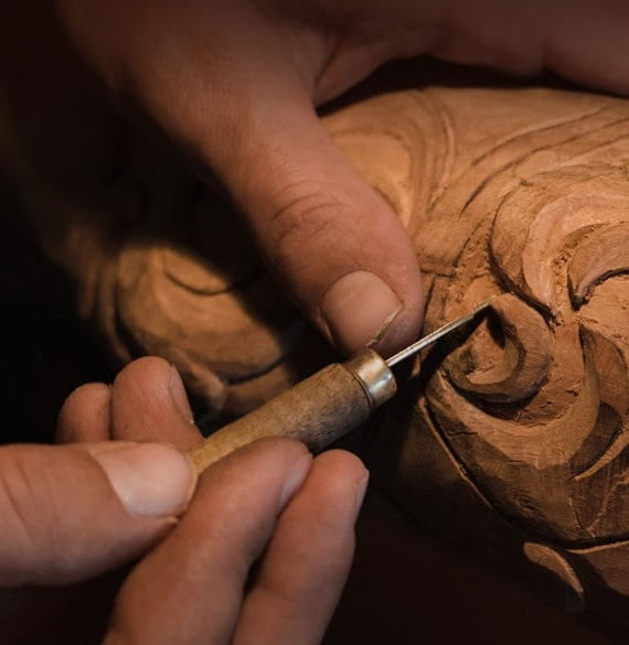 Custom Carved Eagle Doors HandCrafted Interior Wooden Doors